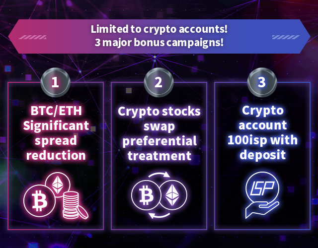 Exclusive to Crypto Accounts: 3 Major Benefits Campaign!