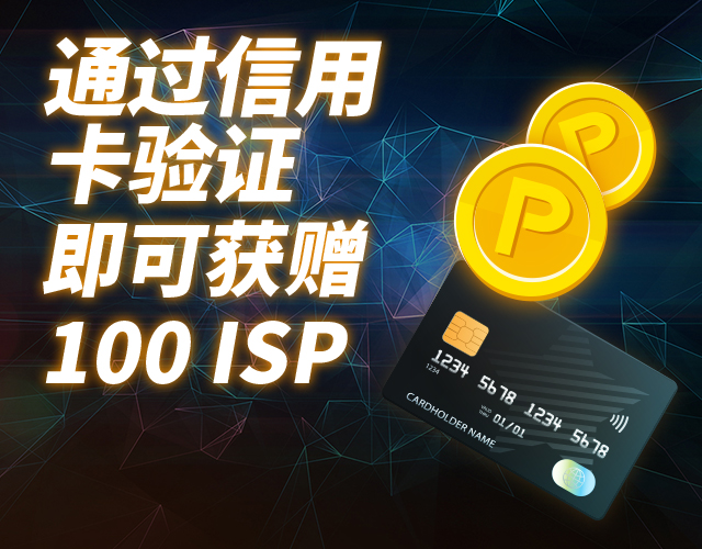 为100家互联网服务提供商提供信用卡认证