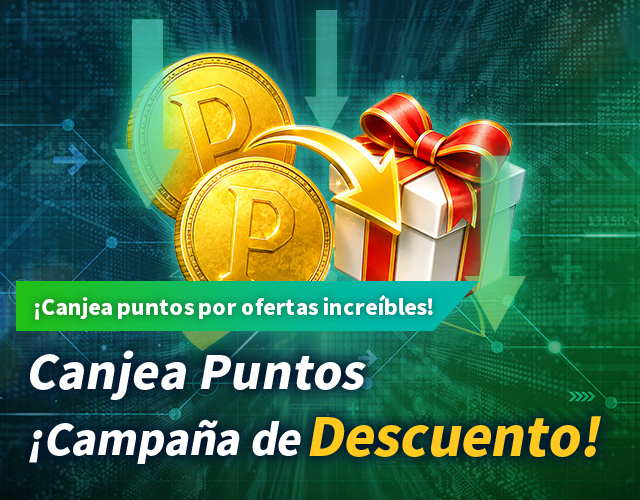 ¡Campaña de Descuento en el Canje de Puntos IS6!