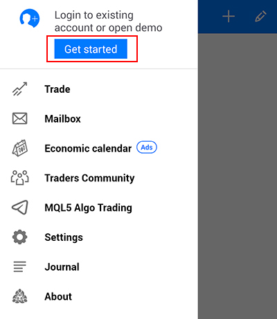 Ir a configuración de cuenta