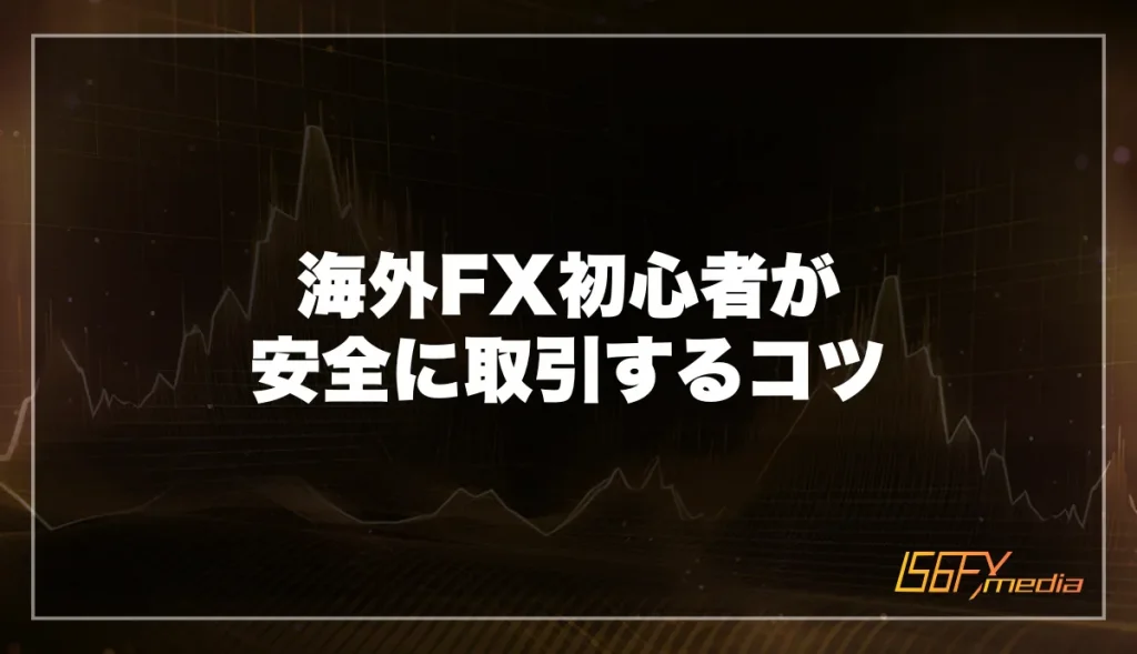 海外FX初心者が安全に取引するコツ