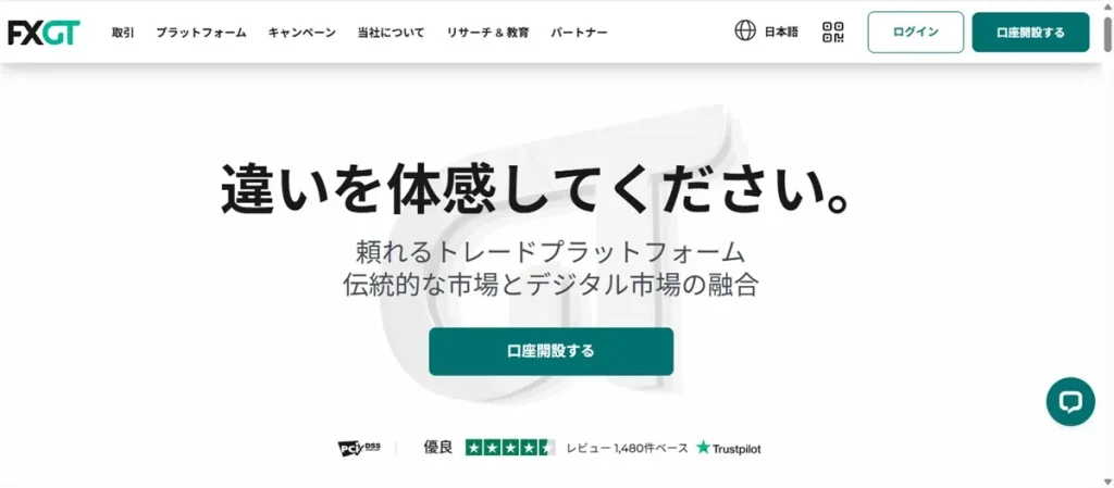 海外FXスキャルピングのおすすめ口座ランキング9位はFXGT(エフエックスジーティー)のOptimus口座