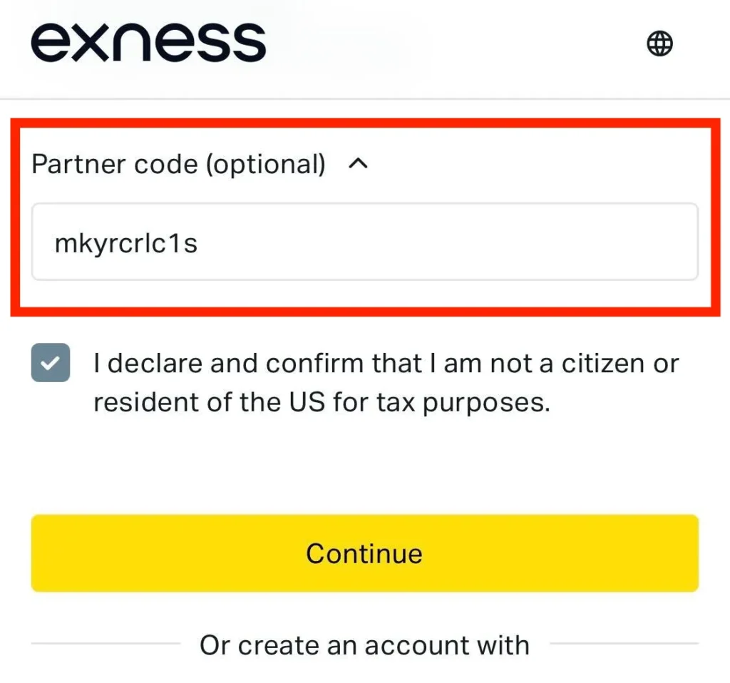 exness-openaccount-partnercode