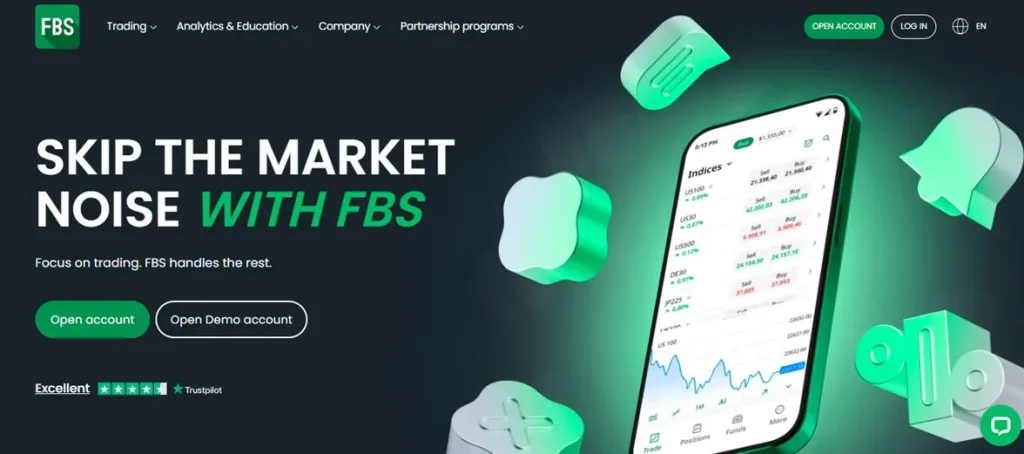 レバレッジが高いおすすめ海外FX業者ランキング12位はFBS