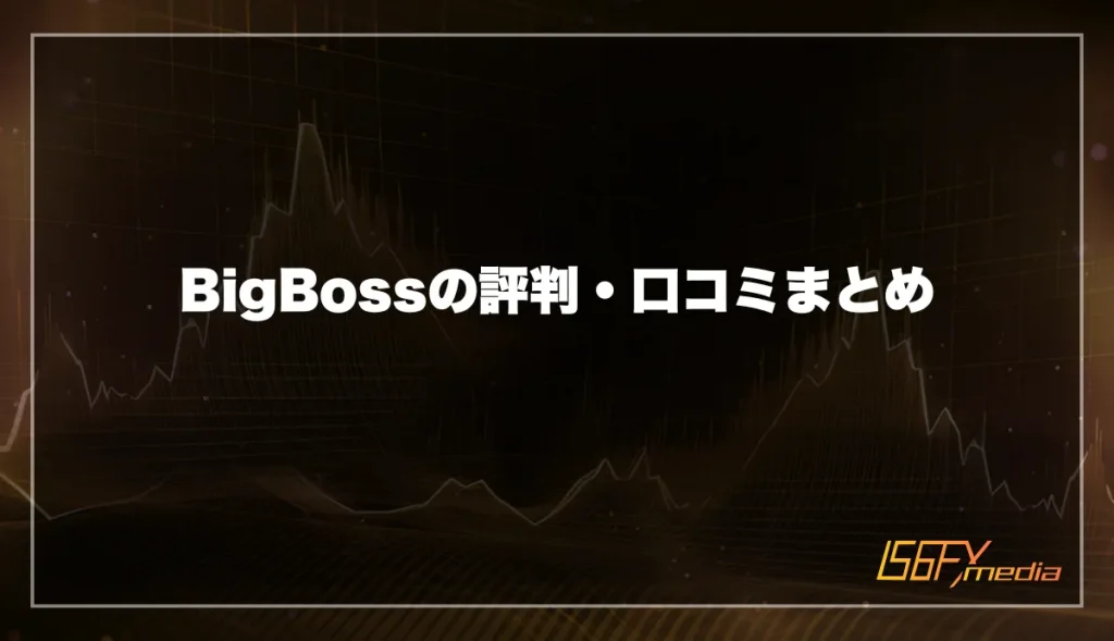 BigBoss(ビッグボス)の評判・口コミまとめ