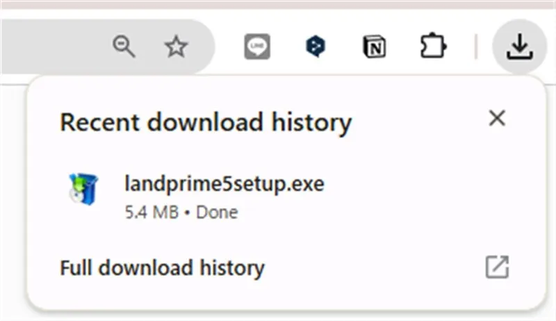LandPrimeのMT4/MT5ダウンロード画面_4