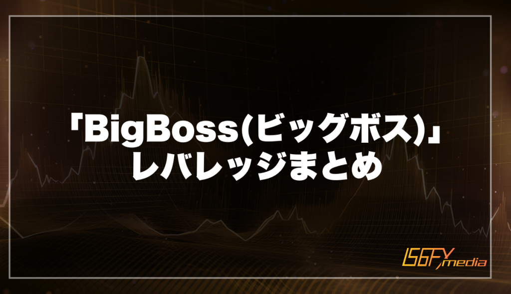 海外FX「BigBoss(ビッグボス)」のレバレッジまとめ