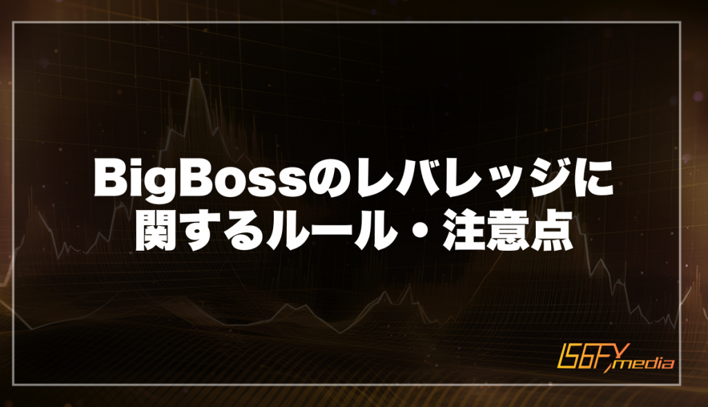 BigBossのレバレッジに関するルール・注意点