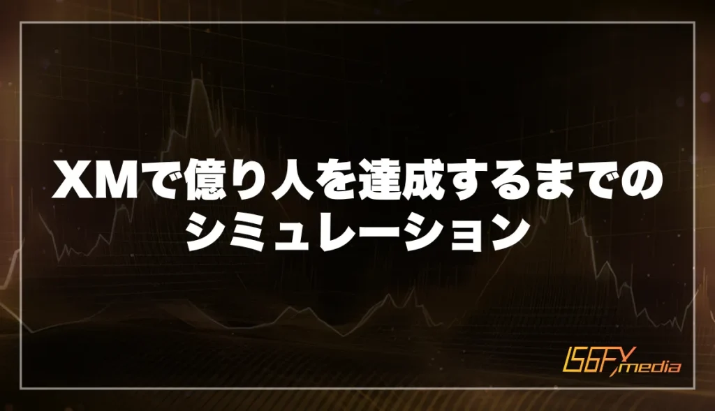 XMで億り人を達成するまでのシミュレーション