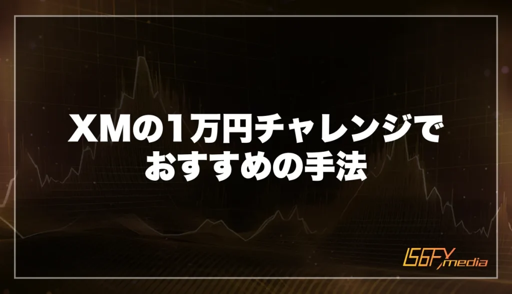 XMの1万円チャレンジでおすすめの手法