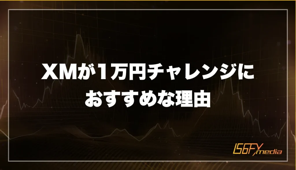 海外FX初心者でもXMの1万円チャレンジがおすすめな理由
