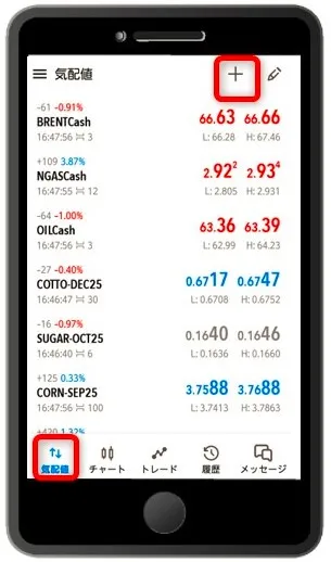 スマホでゴールド表示を追加する方法