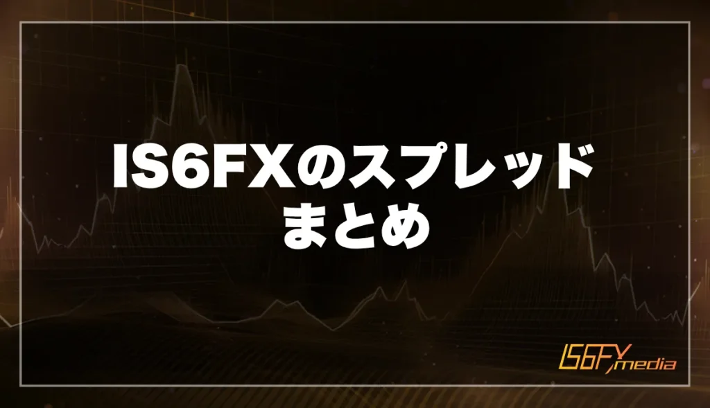 IS6FXのスプレッドまとめ